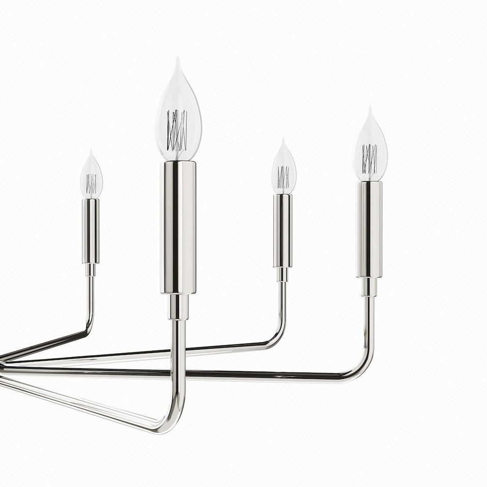 Rekindle 8-Light Chandelier. Picture 7