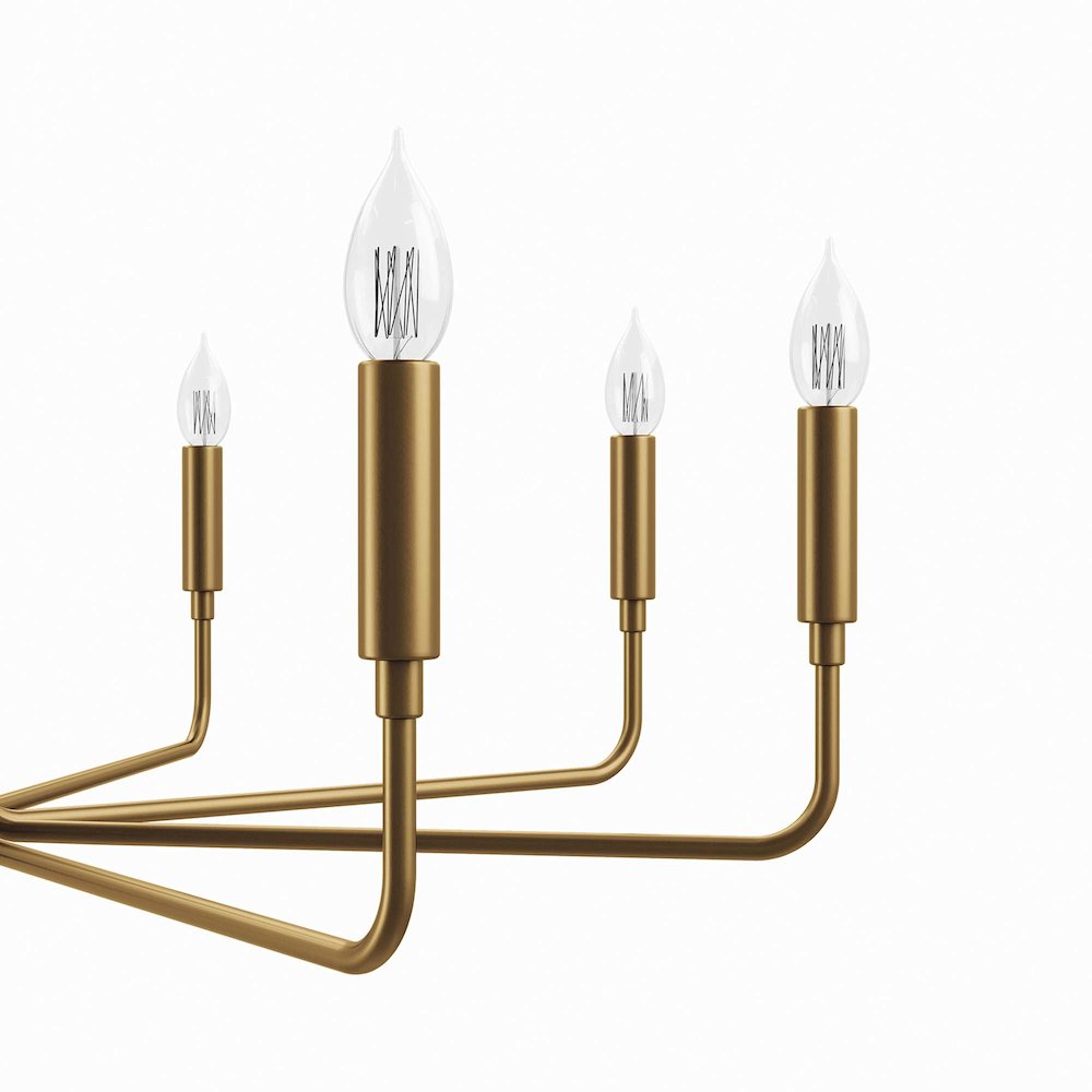 Rekindle 8-Light Chandelier. Picture 7