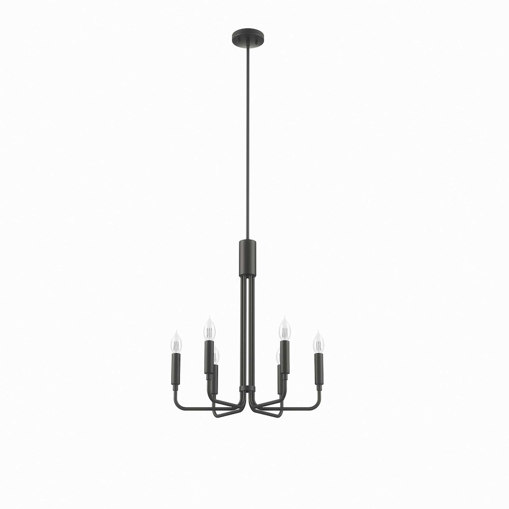 Rekindle 6-Light Chandelier. Picture 1