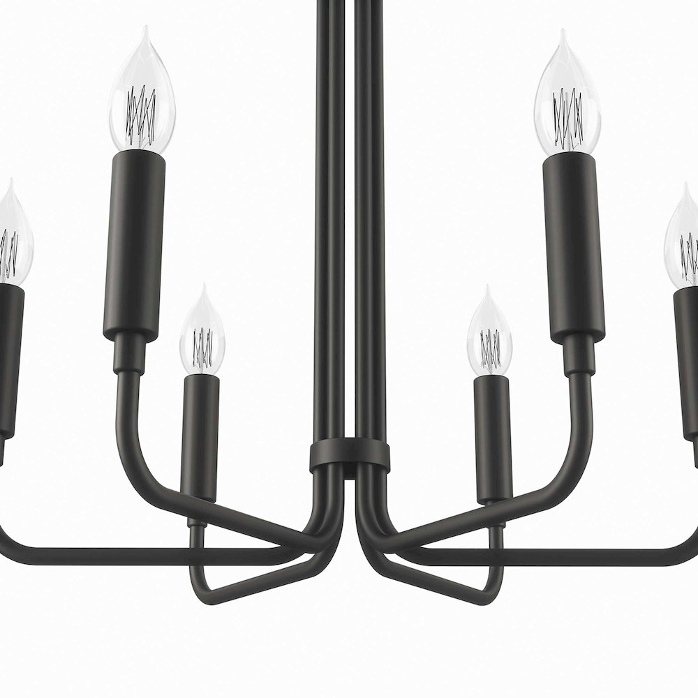 Rekindle 6-Light Chandelier. Picture 6
