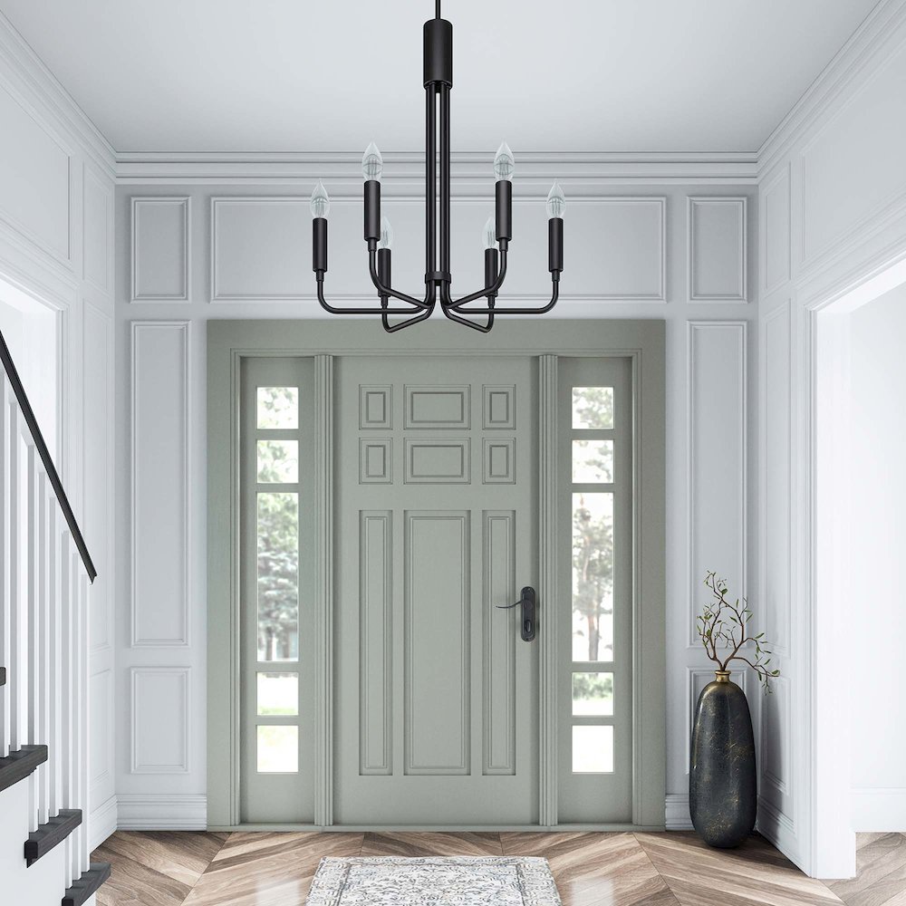 Rekindle 6-Light Chandelier. Picture 8