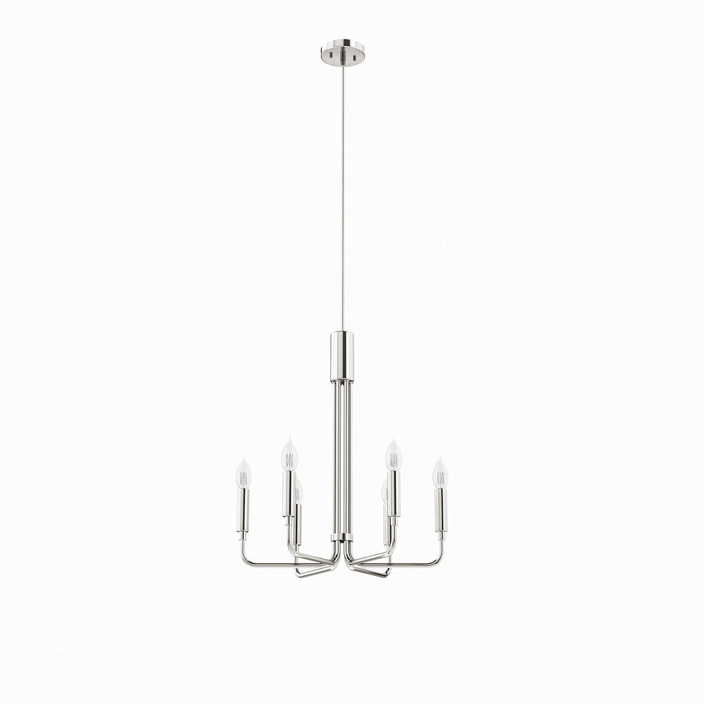 Rekindle 6-Light Chandelier. Picture 1