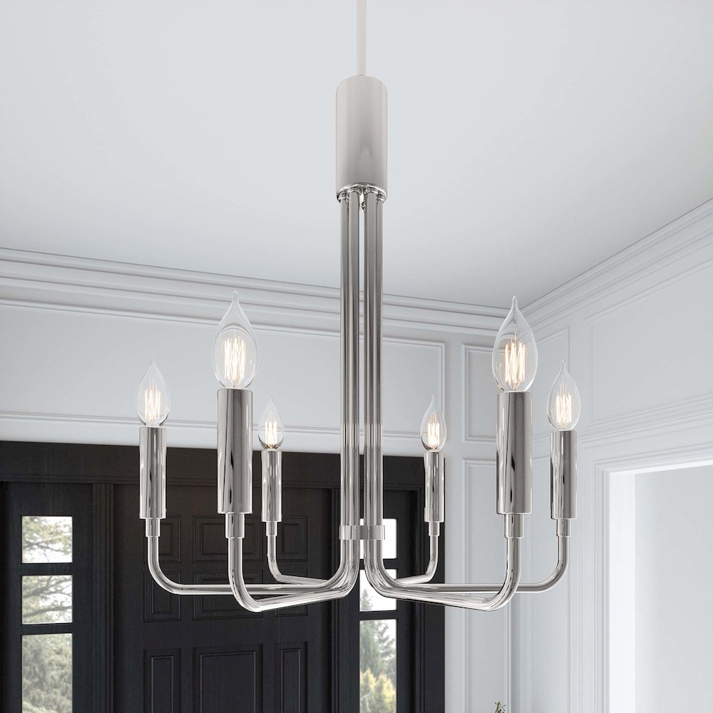 Rekindle 6-Light Chandelier. Picture 9
