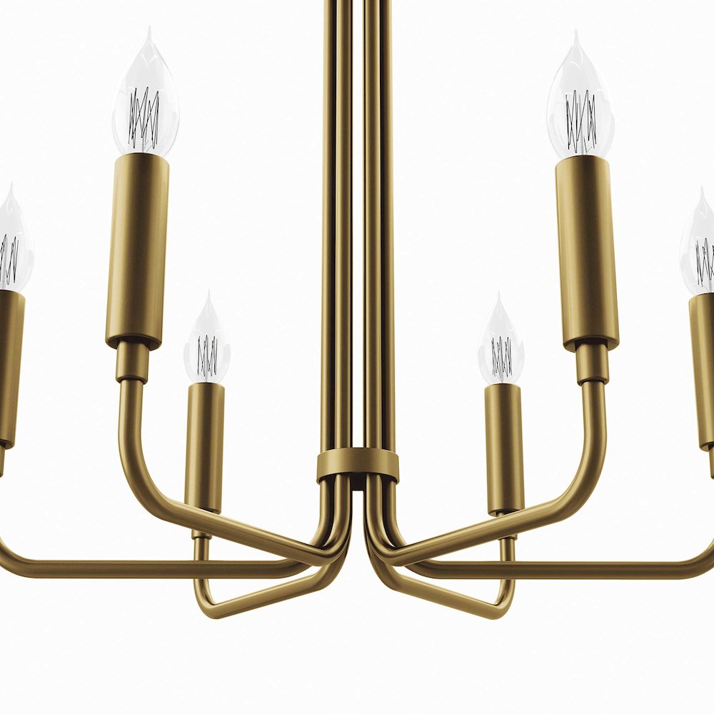 Rekindle 6-Light Chandelier. Picture 6