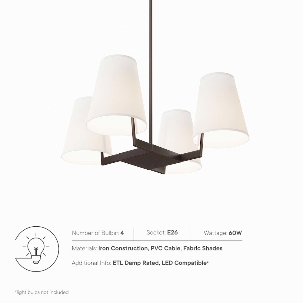Mercer 4-Light Pendant Light. Picture 2
