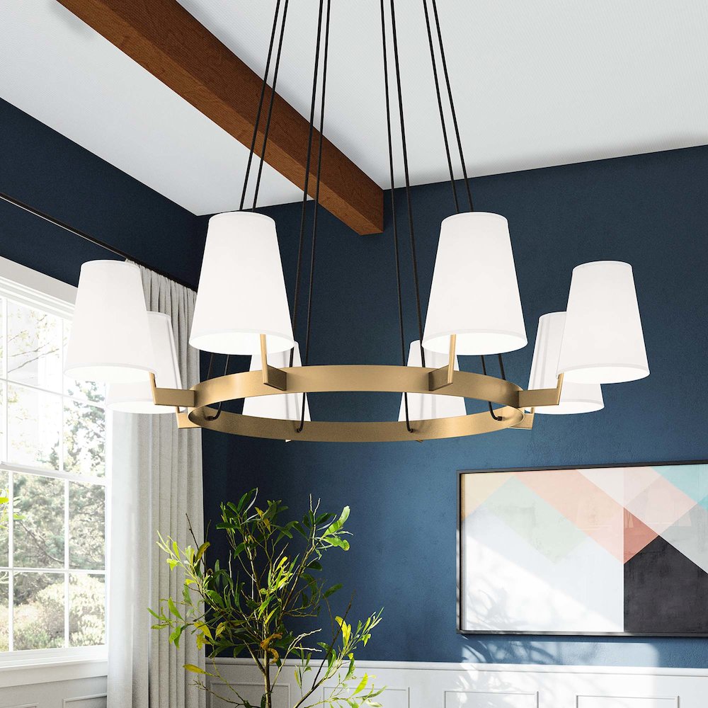 Surround 8-Light Chandelier. Picture 9