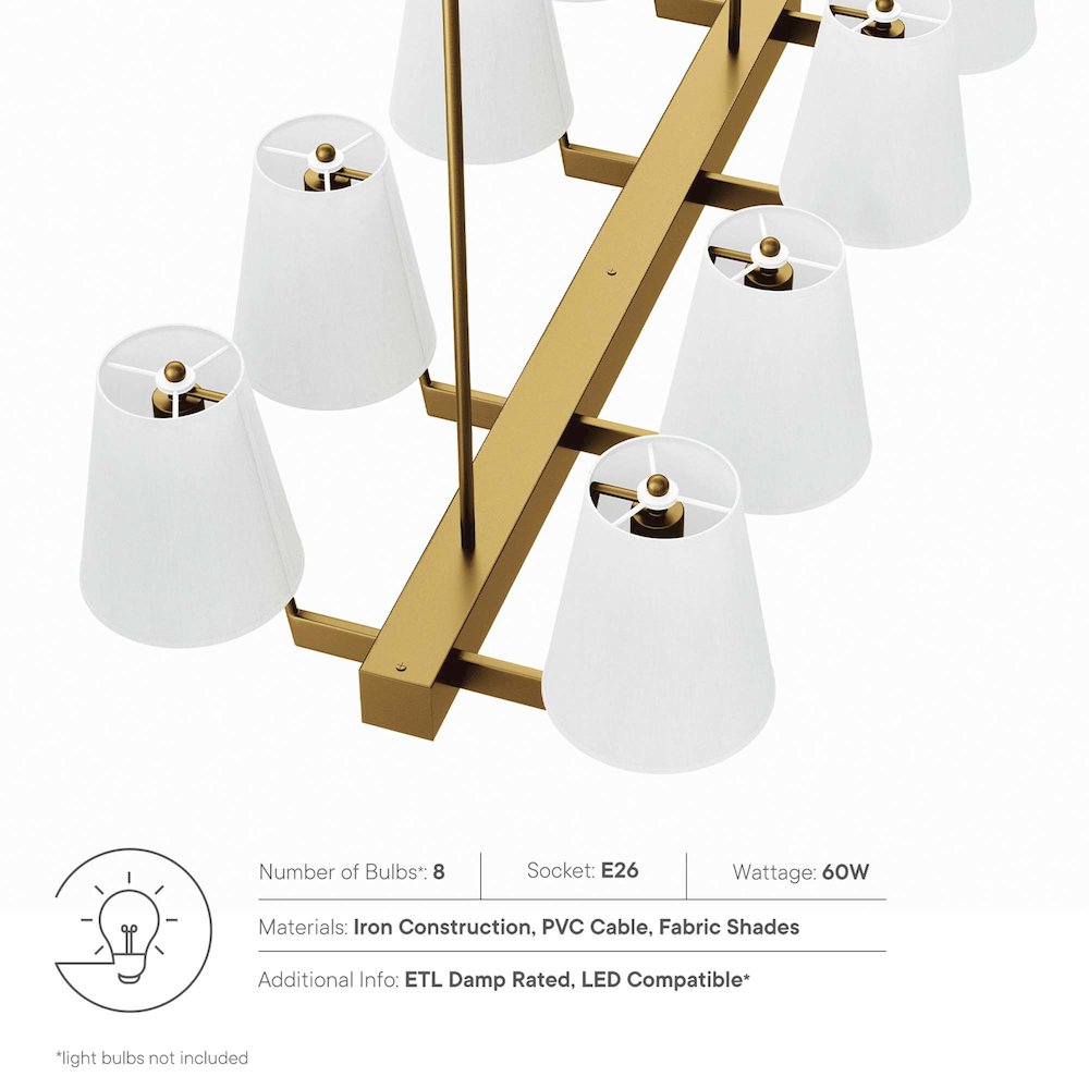 Enthrall 8-Light Chandelier. Picture 2