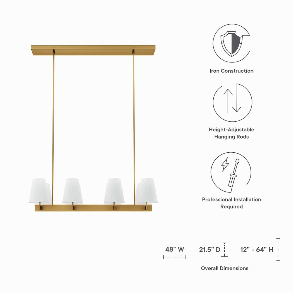 Enthrall 8-Light Chandelier. Picture 3