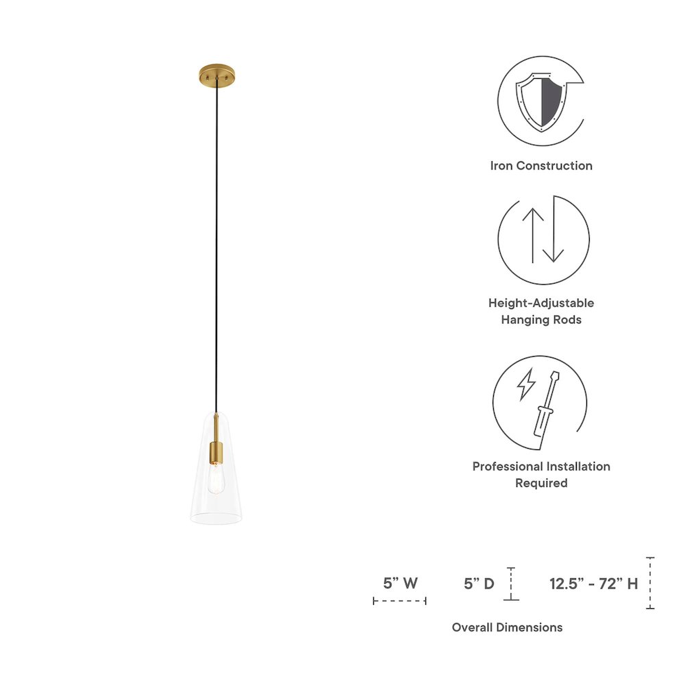 Beacon 1-Light Pendant Light. Picture 3