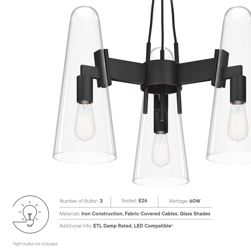 Beacon 3-Light Pendant Light. Picture 2