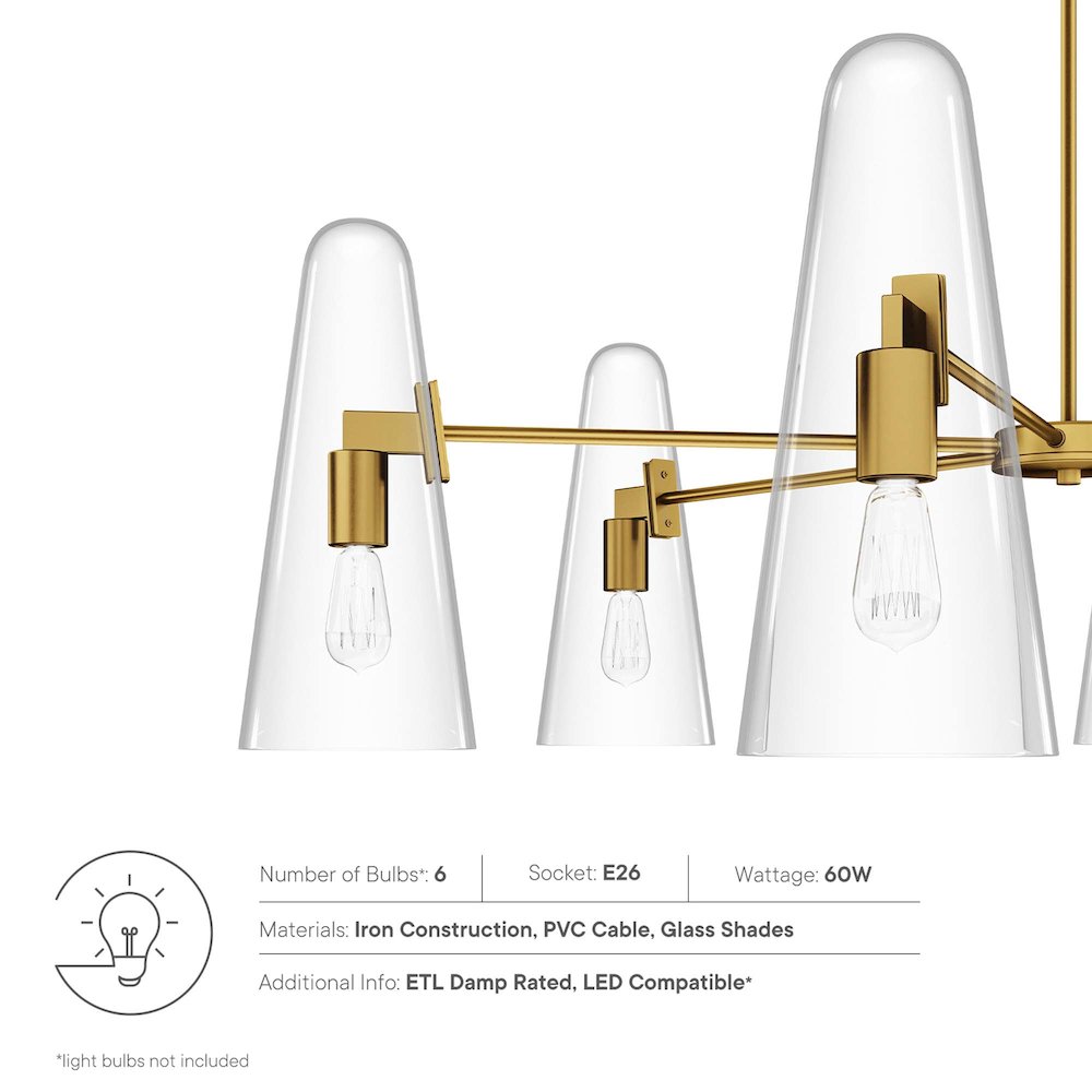 Beacon 6-Light Chandelier. Picture 2