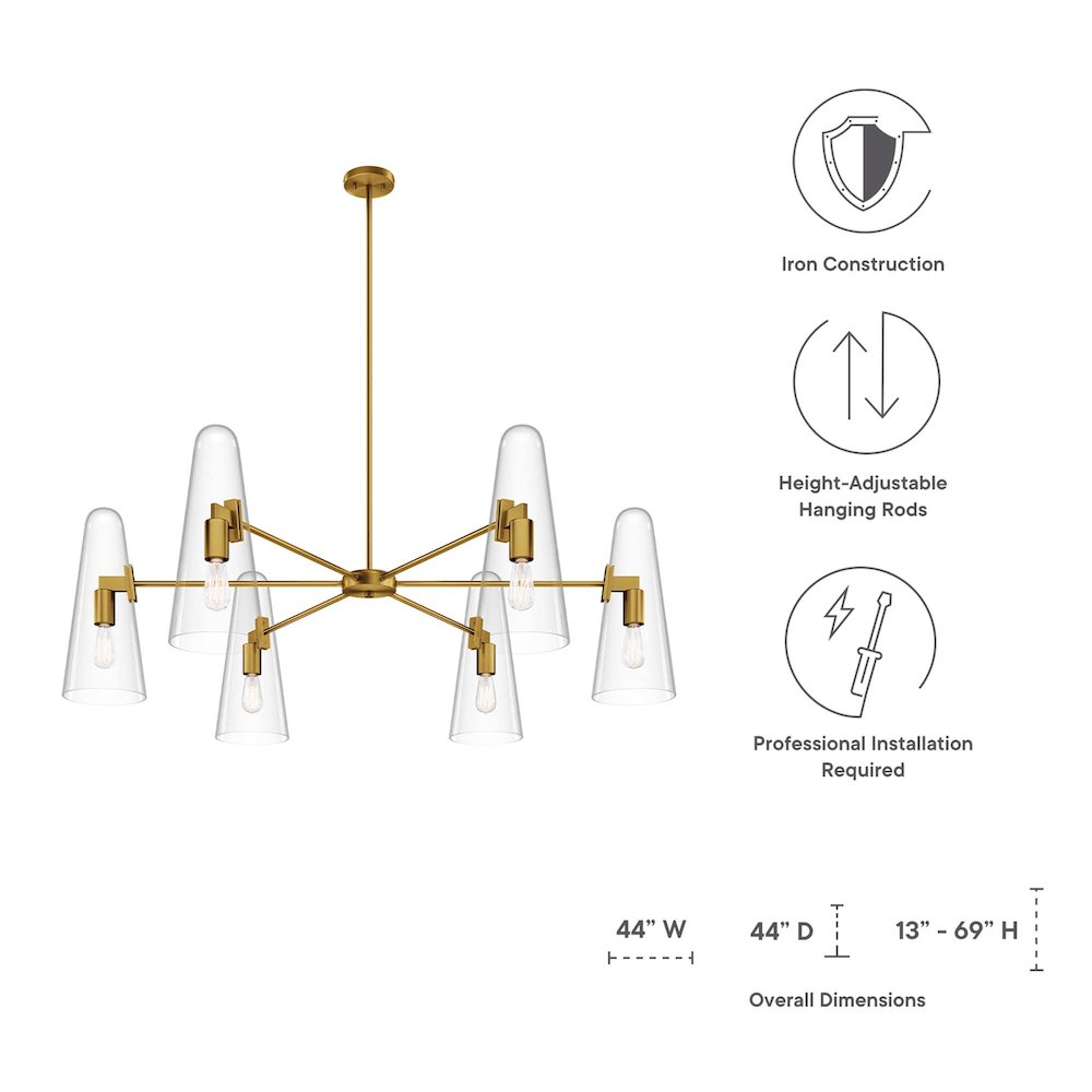 Beacon 6-Light Chandelier. Picture 3