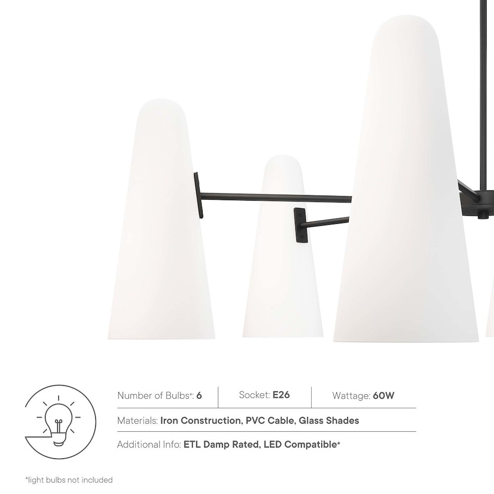Beacon 6-Light Chandelier. Picture 2