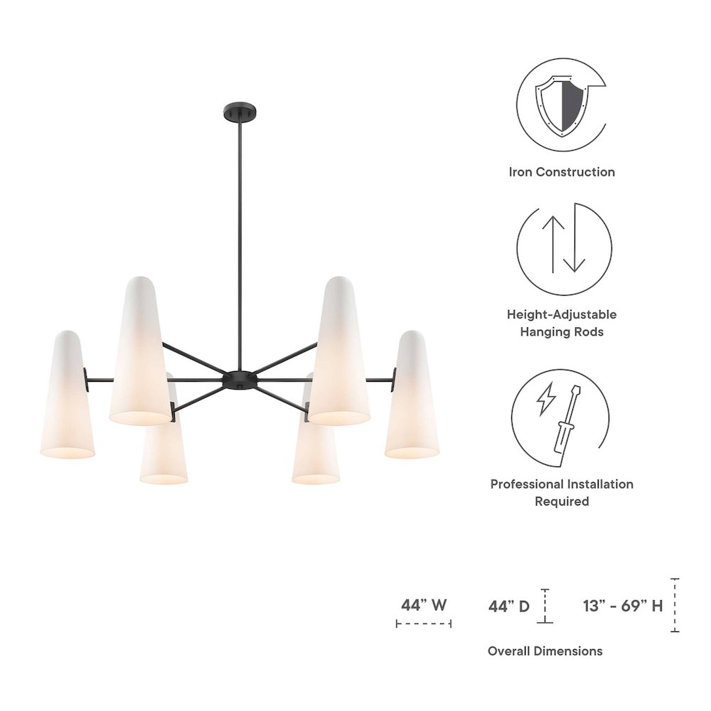Beacon 6-Light Chandelier. Picture 3