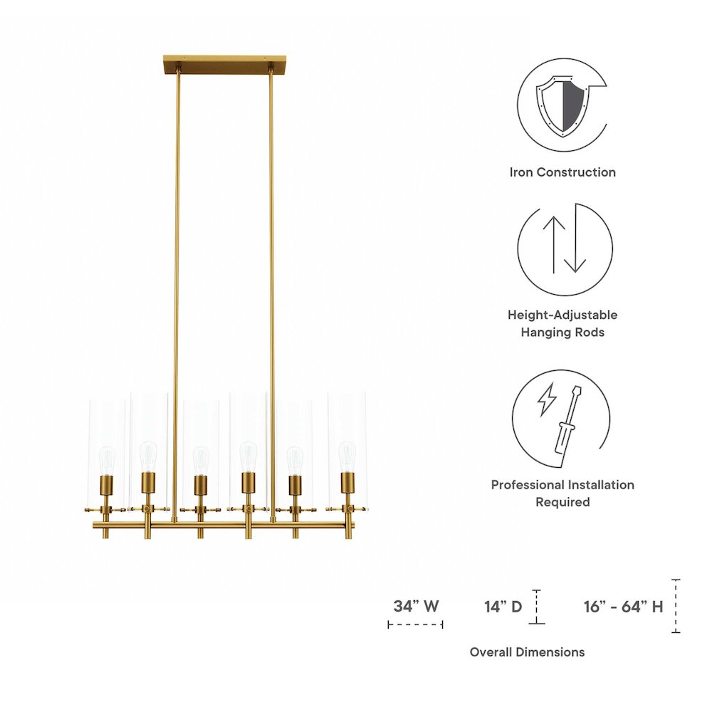 Skylark 6-Light Chandelier. Picture 2