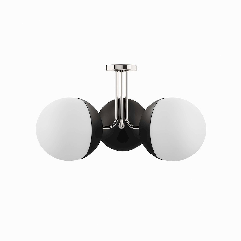 Stellar 3-Light Semi-Flush Ceiling Light. Picture 1