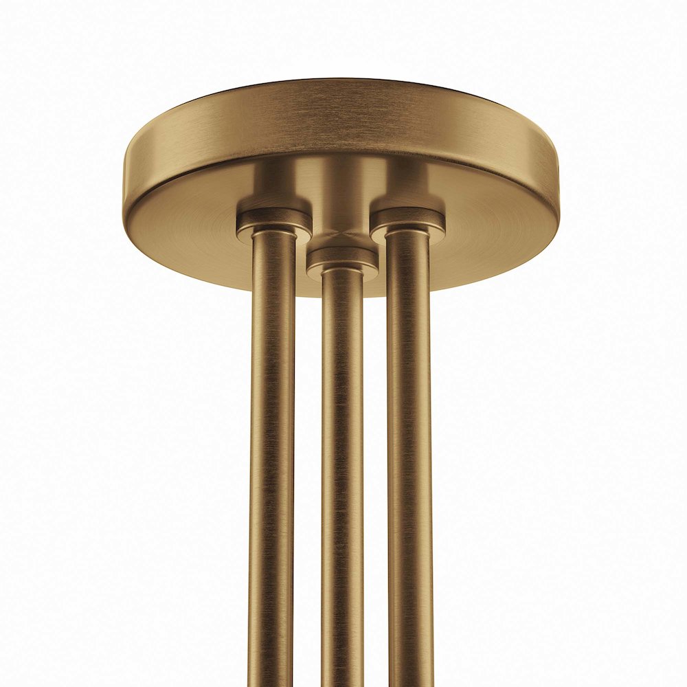 Stellar 3-Light Semi-Flush Ceiling Light. Picture 5
