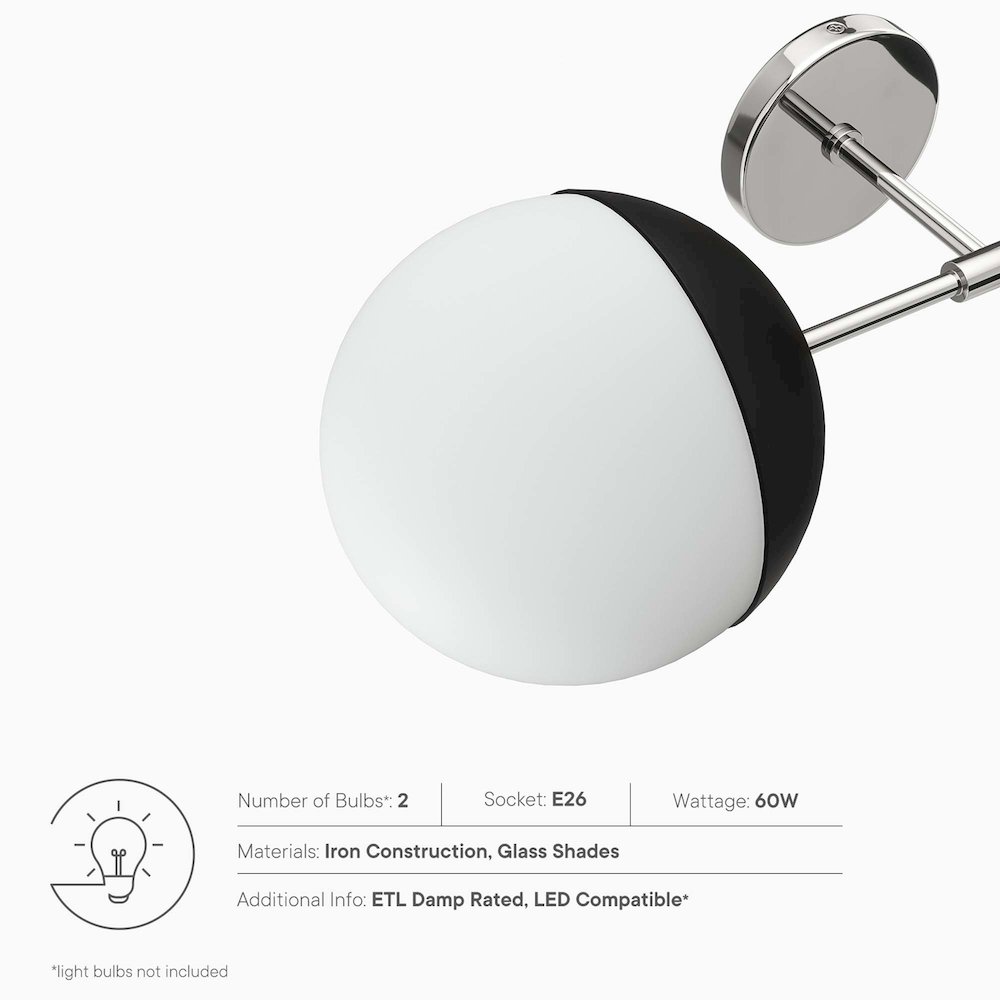 Stellar 2-Light Wall Sconce. Picture 3