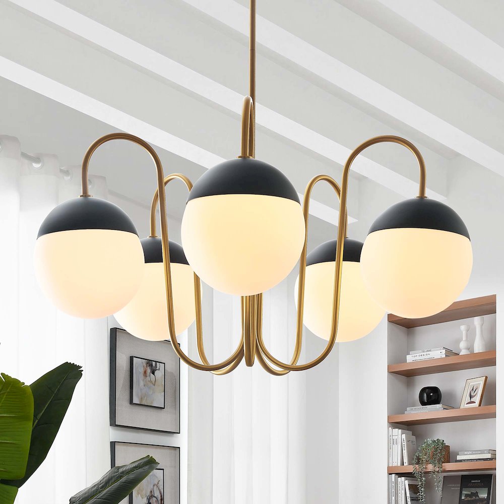Stellar 5-Light Chandelier. Picture 9