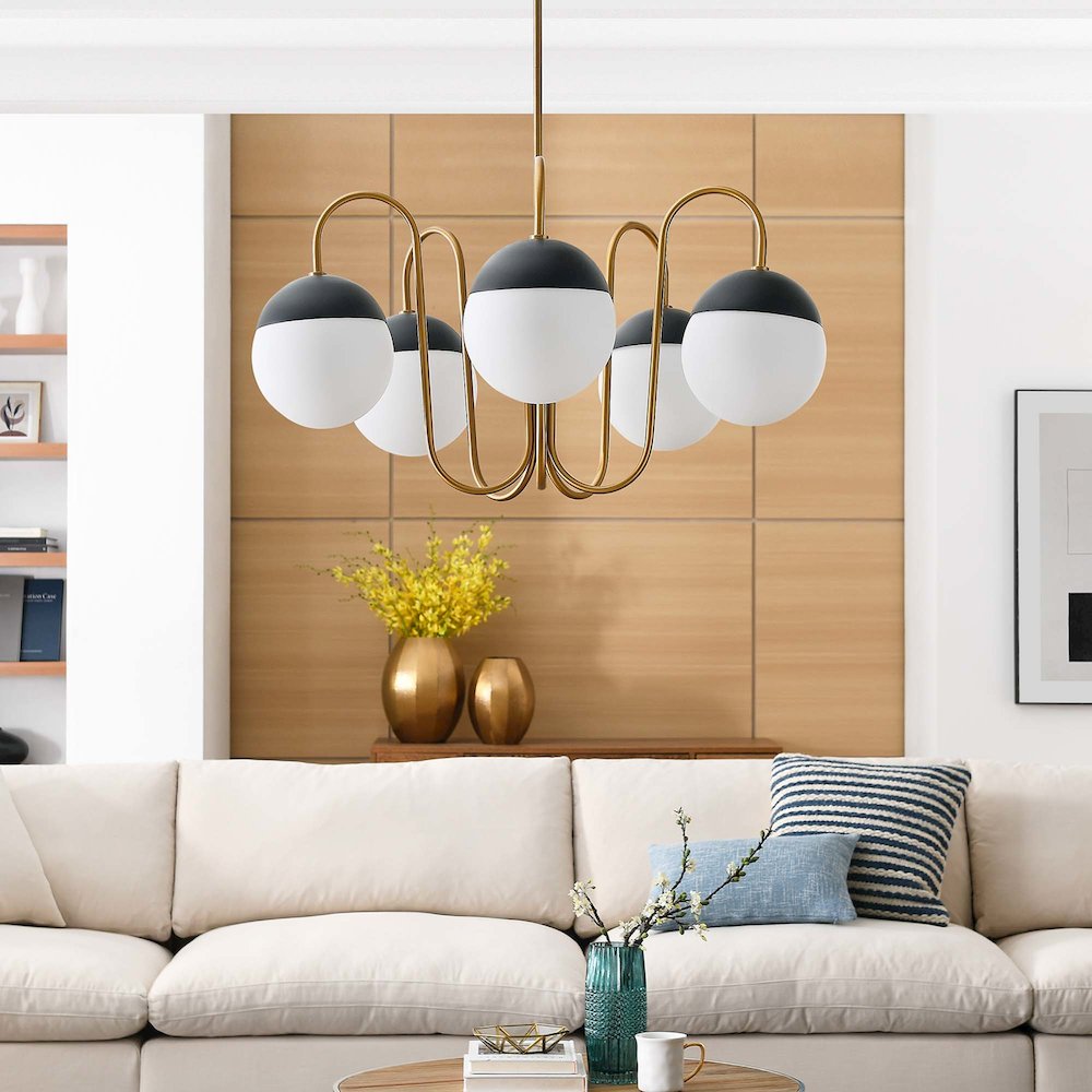 Stellar 5-Light Chandelier. Picture 8