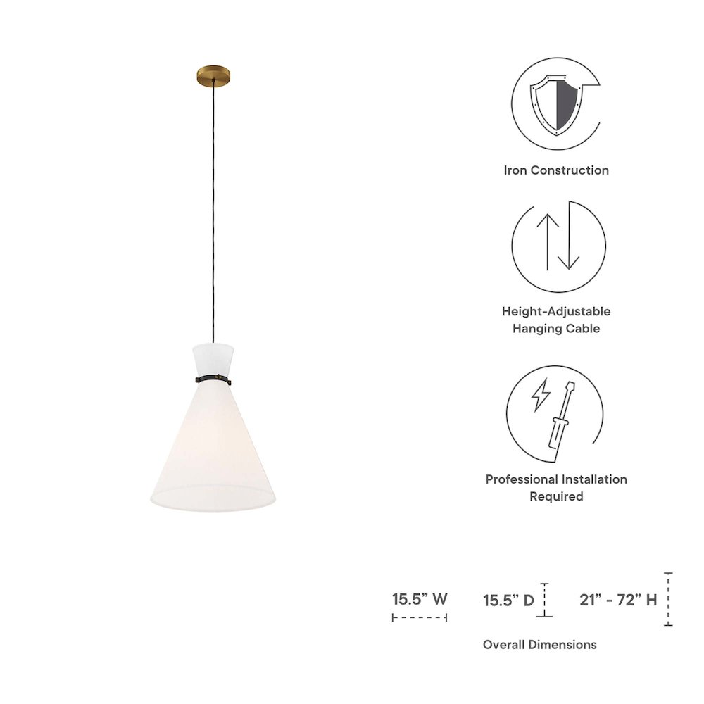 Starlight 1-Light Pendant Light. Picture 3