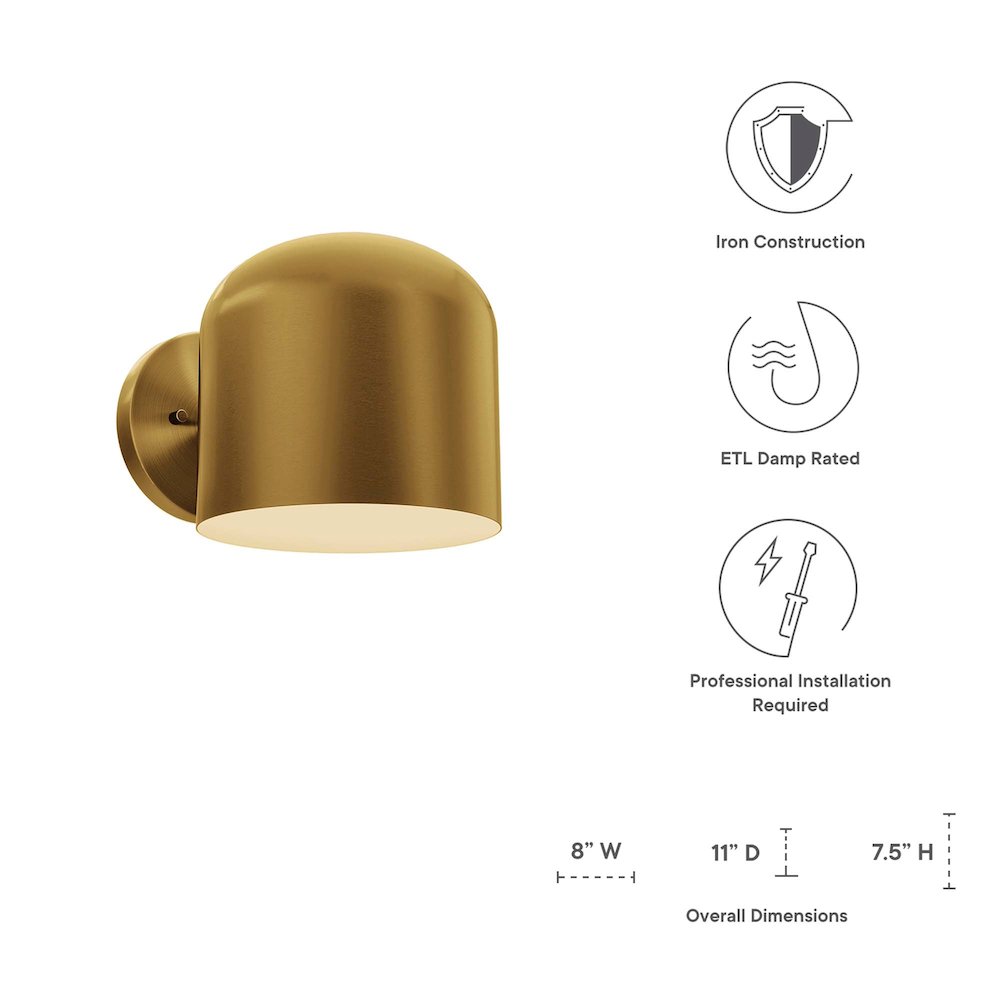 Avenue 1-Light Wall Sconce. Picture 2