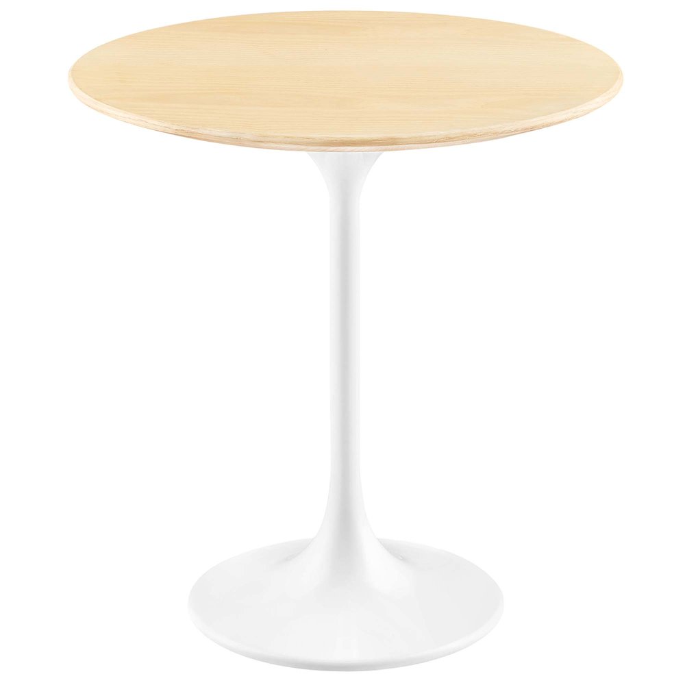 Lippa 20" Round Wood Side Table. Picture 1