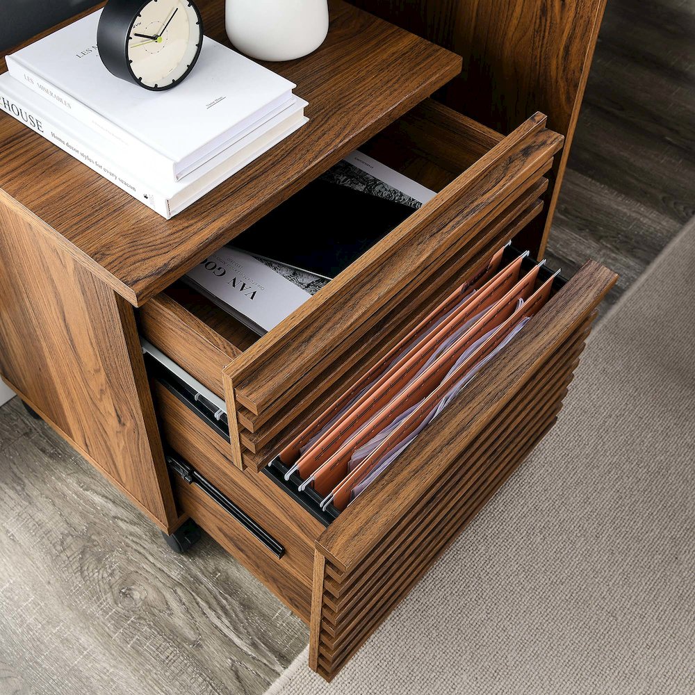 Render Wood File Cabinet. Picture 9