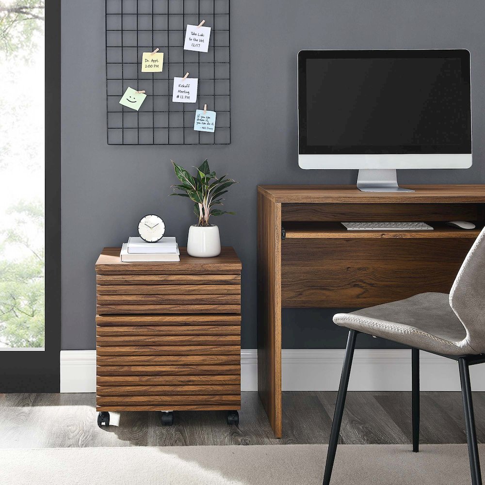 Render Wood File Cabinet. Picture 8