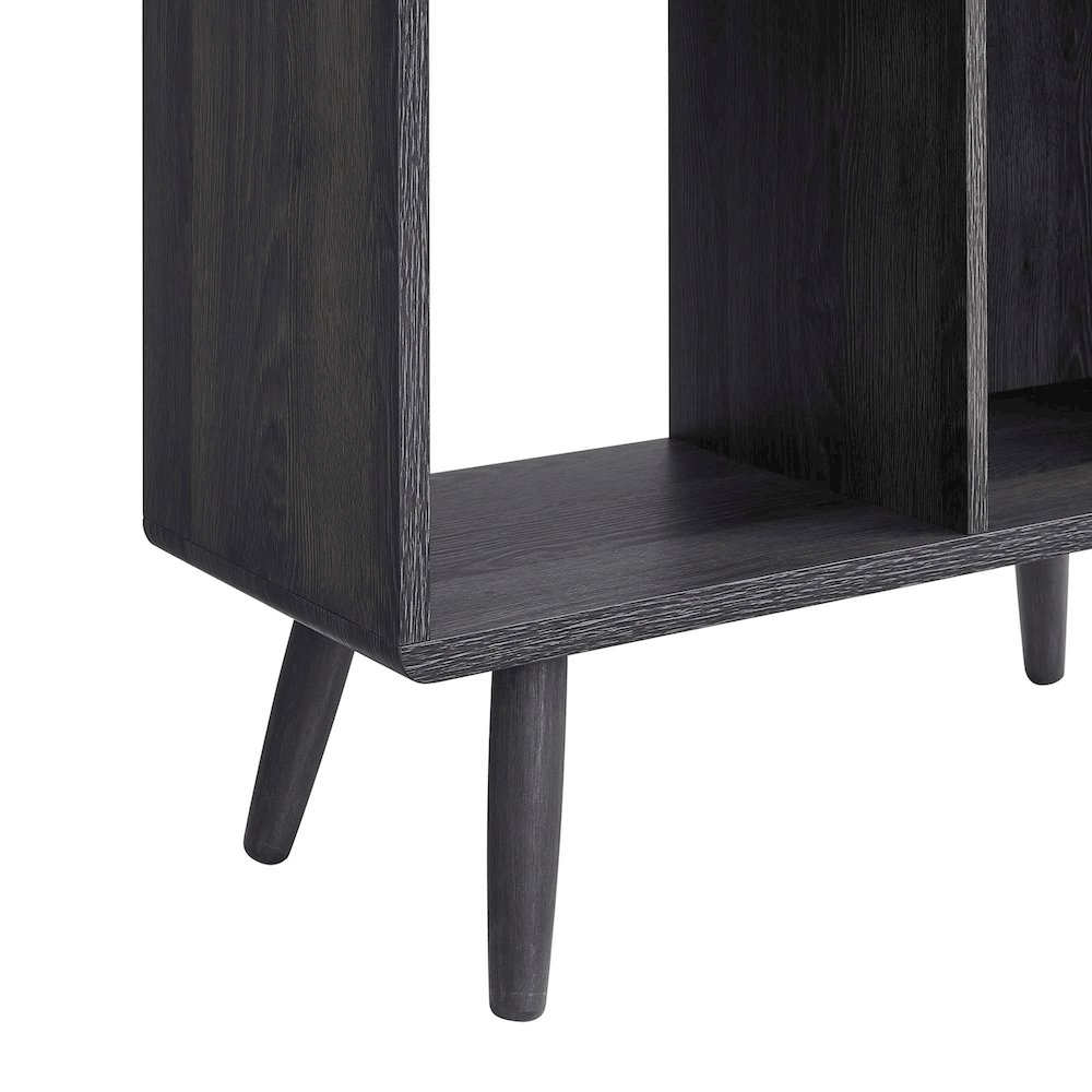 Transmit 5 Shelf Wood Grain Bookcase. Picture 7