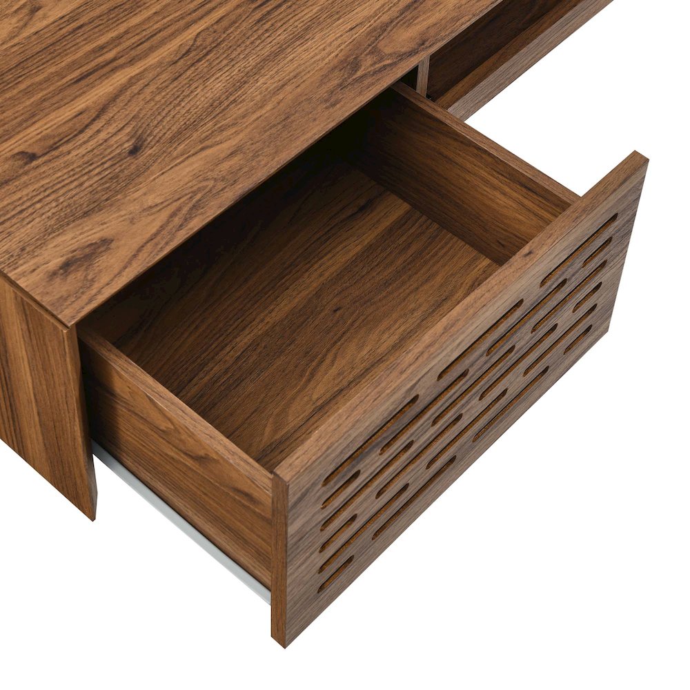 Merit 60" Wall Mount Wood Office Desk. Picture 5