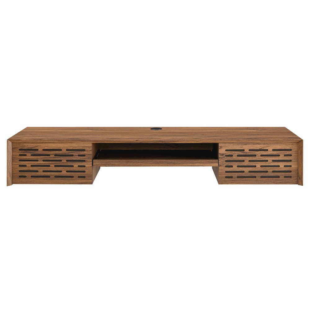 Merit 60" Wall Mount Wood Office Desk. Picture 8