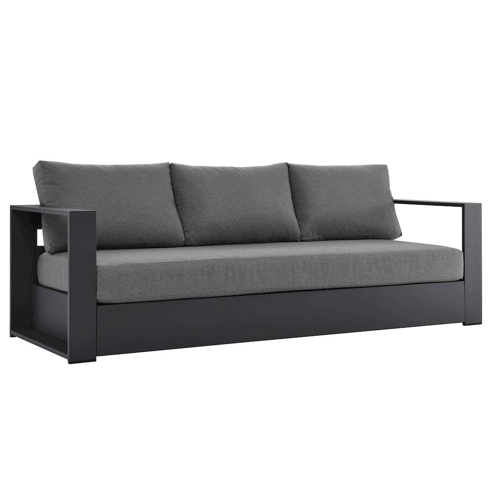 Tahoe 4-Piece Outdoor Patio Powder-Coated Aluminum Set. Picture 9