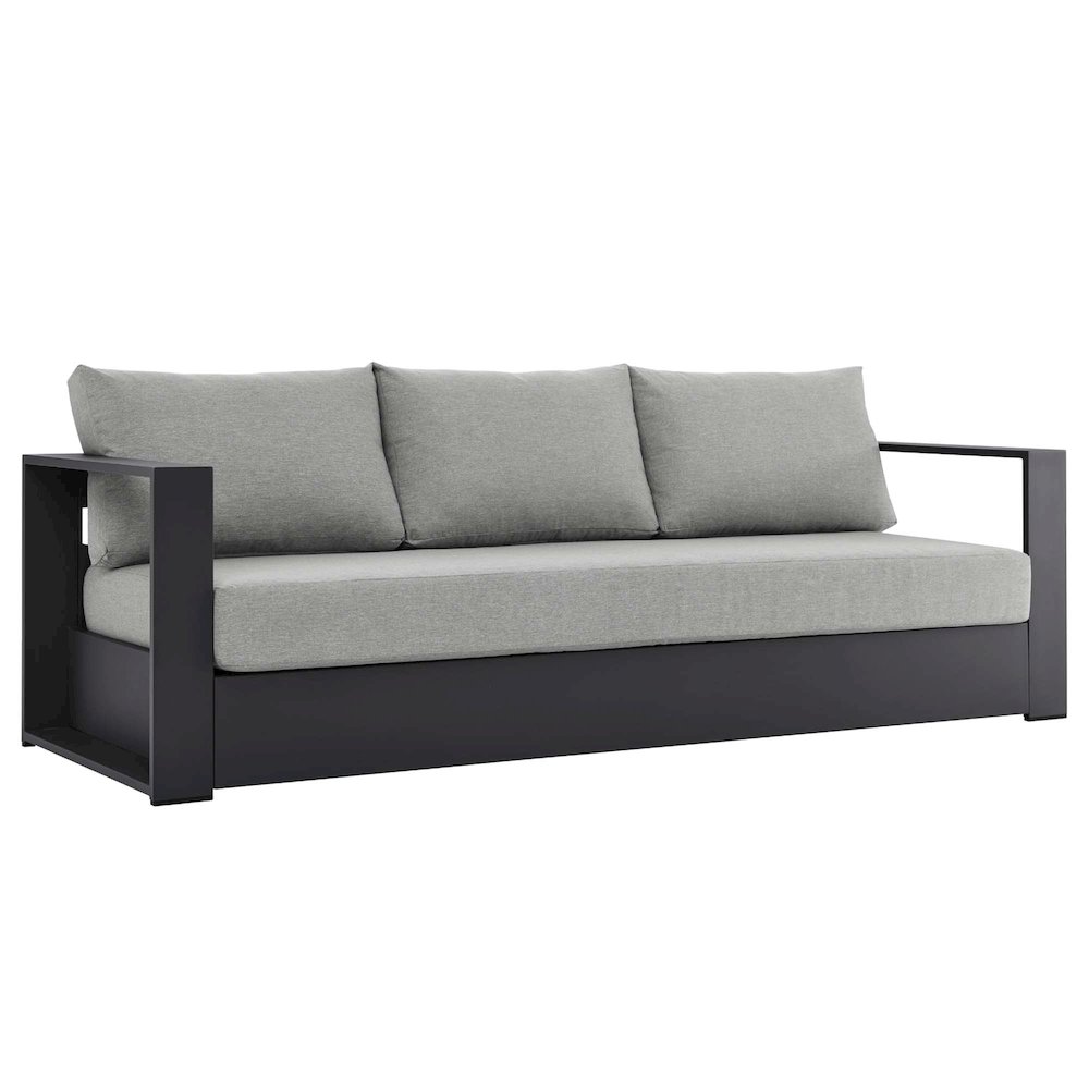 Tahoe 4-Piece Outdoor Patio Powder-Coated Aluminum Set. Picture 9