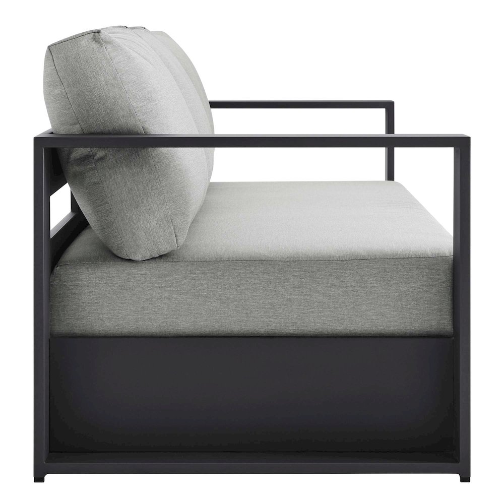 Tahoe 4-Piece Outdoor Patio Powder-Coated Aluminum Set. Picture 10