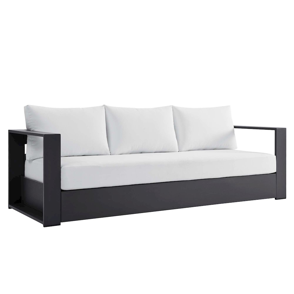 Tahoe 4-Piece Outdoor Patio Powder-Coated Aluminum Set. Picture 9