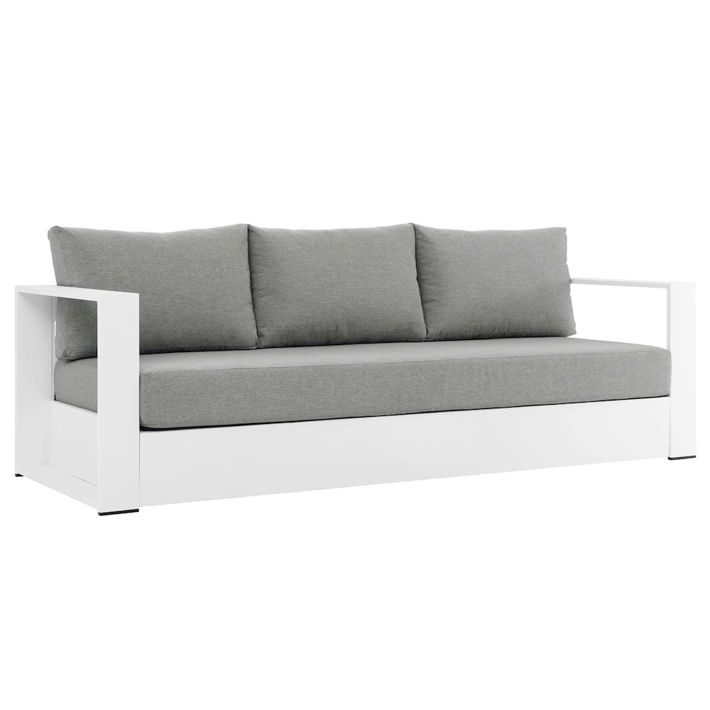 Tahoe 2-Piece Outdoor Patio Powder-Coated Aluminum Set. Picture 4