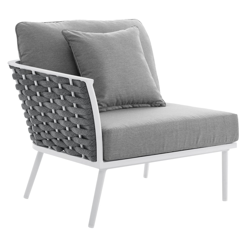 Stance Outdoor Patio Aluminum Large Sectional Sofa. Picture 4