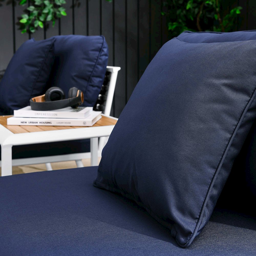 Stance 3 Piece Outdoor Patio Aluminum Set. Picture 14