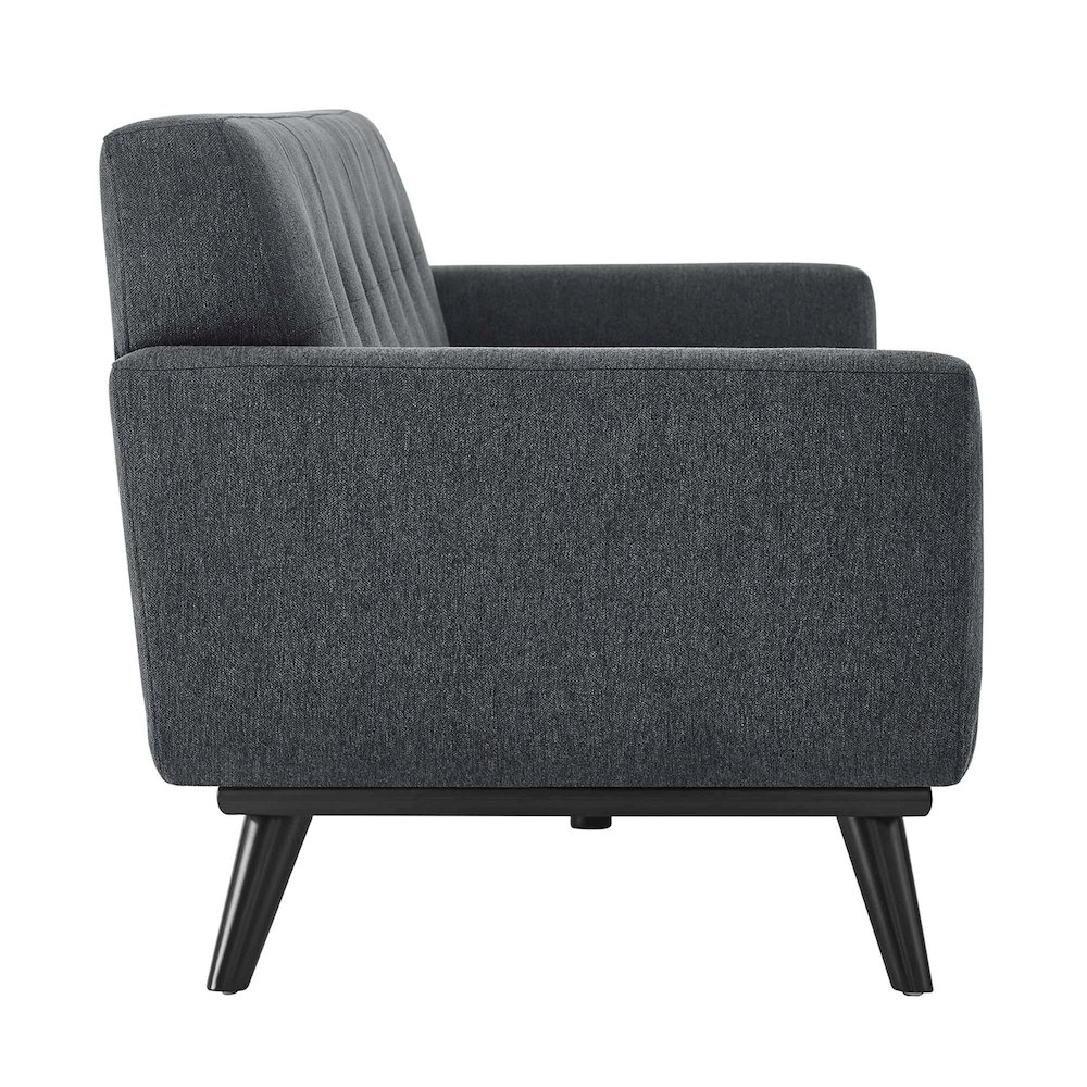 Engage Herringbone Fabric Sofa. Picture 3
