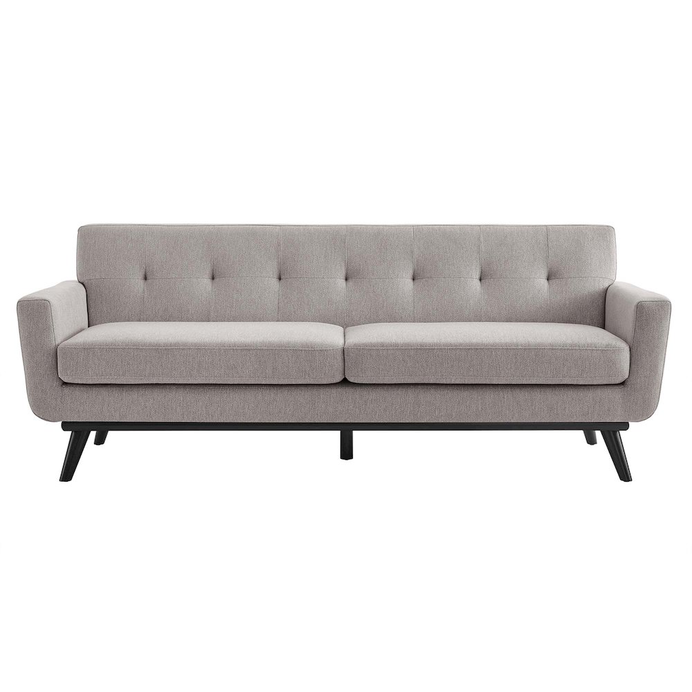 Engage Herringbone Fabric Sofa. Picture 5