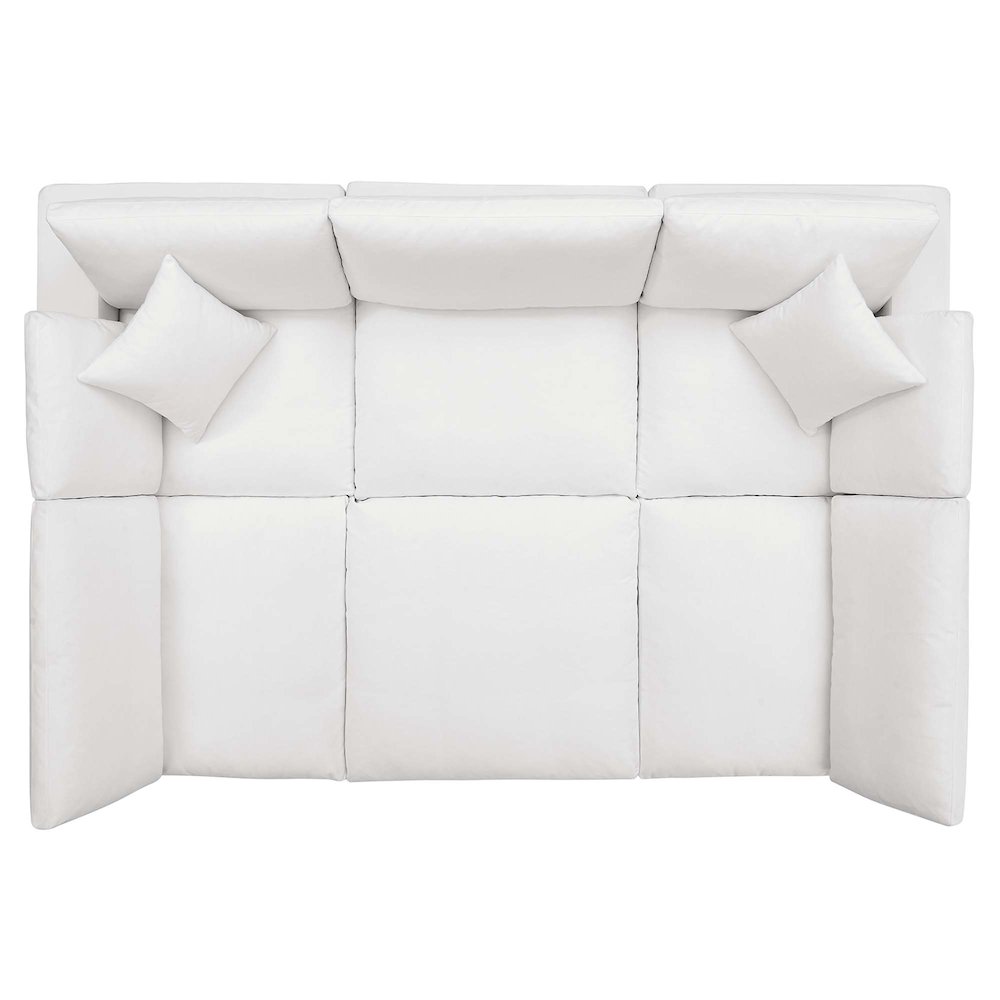 Commix 6-Piece Down Filled Overstuffed Sectional Sofa. Picture 13