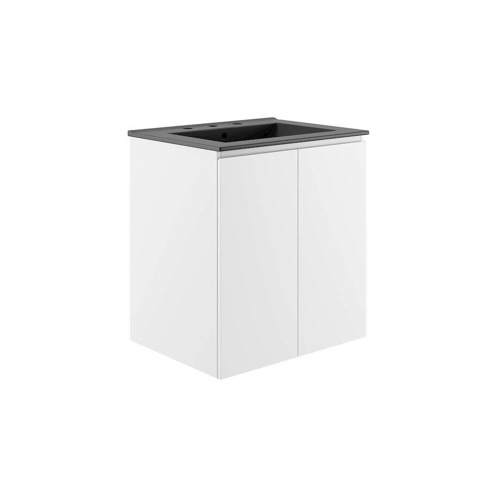 Bryn 24" Wall-Mount Bathroom Vanity. Picture 1