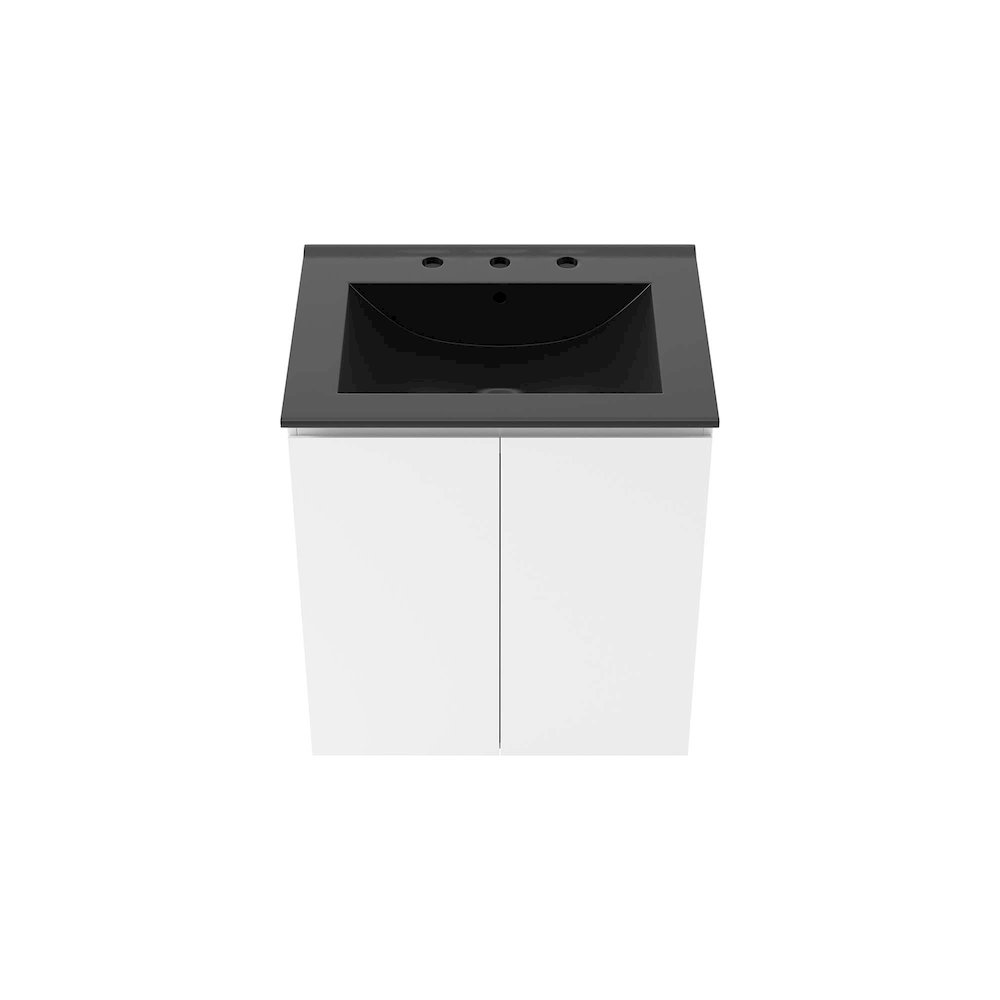 Bryn 24" Wall-Mount Bathroom Vanity. Picture 5