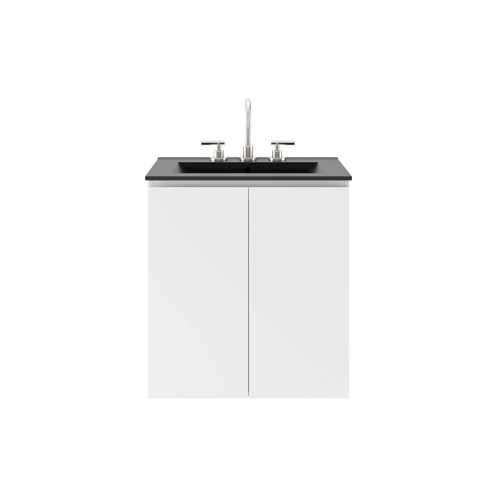 Bryn 24" Wall-Mount Bathroom Vanity. Picture 6