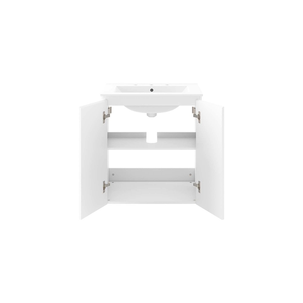 Bryn 24" Wall-Mount Bathroom Vanity. Picture 4