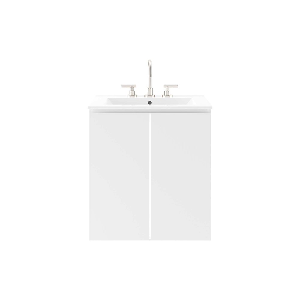 Bryn 24" Wall-Mount Bathroom Vanity. Picture 6