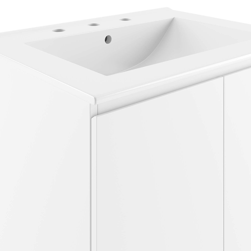 Bryn 24" Wall-Mount Bathroom Vanity. Picture 7