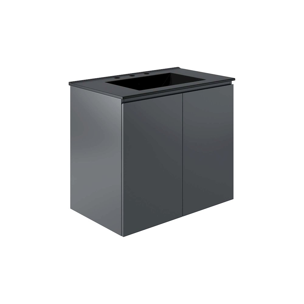 Bryn 30" Wall-Mount Bathroom Vanity. Picture 1