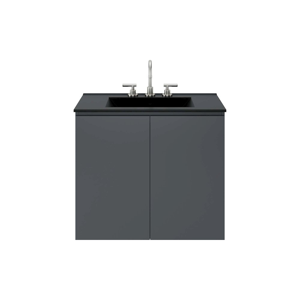 Bryn 30" Wall-Mount Bathroom Vanity. Picture 6